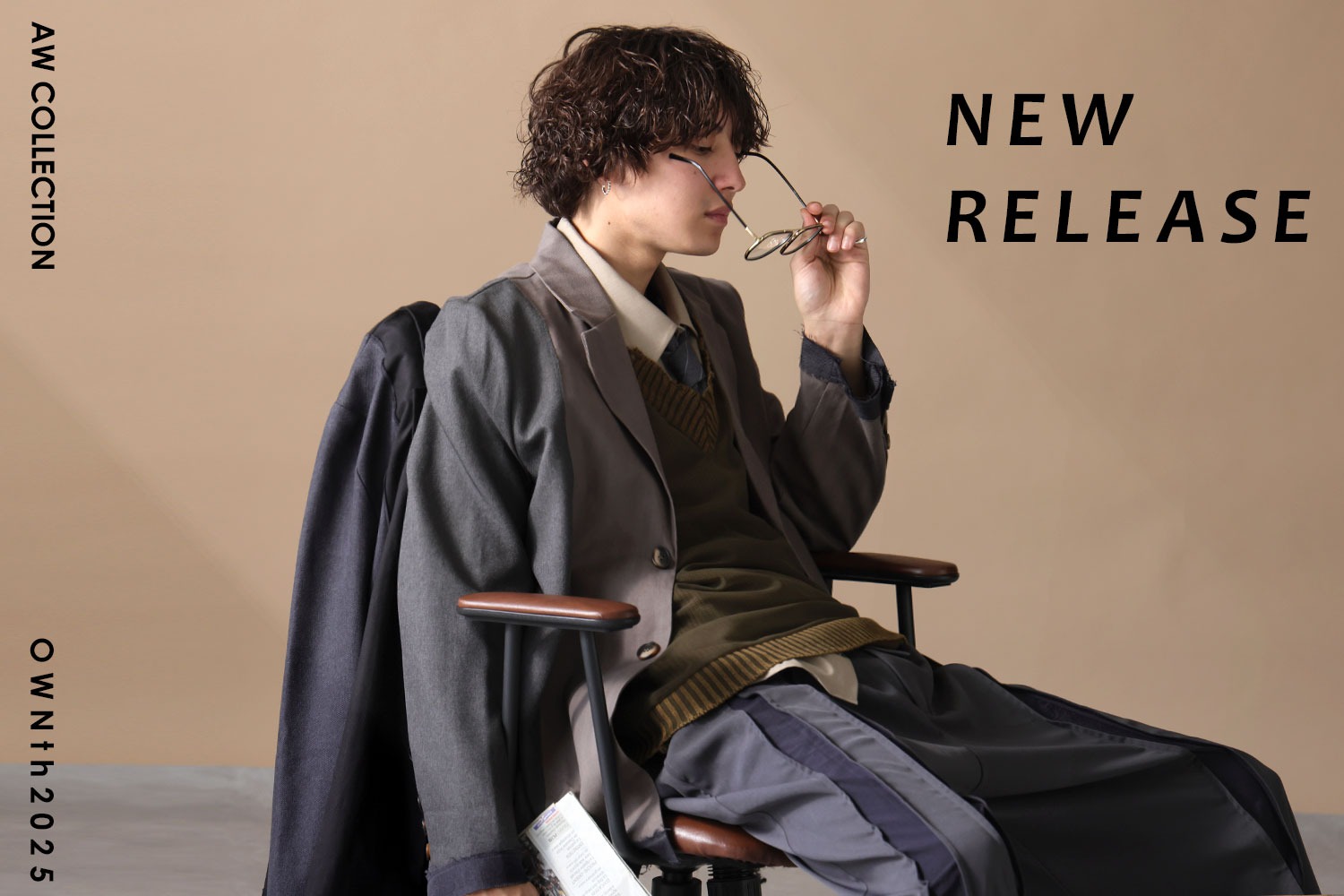 ANTIQUA アンティカ tree cafe ラムレザーフーテッド ジャケット antiqua アンティカ tree cafe ツリーカフェ レザー ジャケット