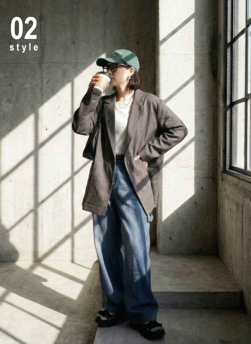 Style 02 モデル着用イメージ