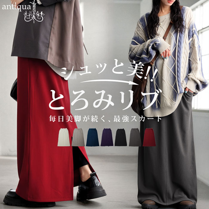 シュッと美 ロングスカート レディース ボトムス 送料無料