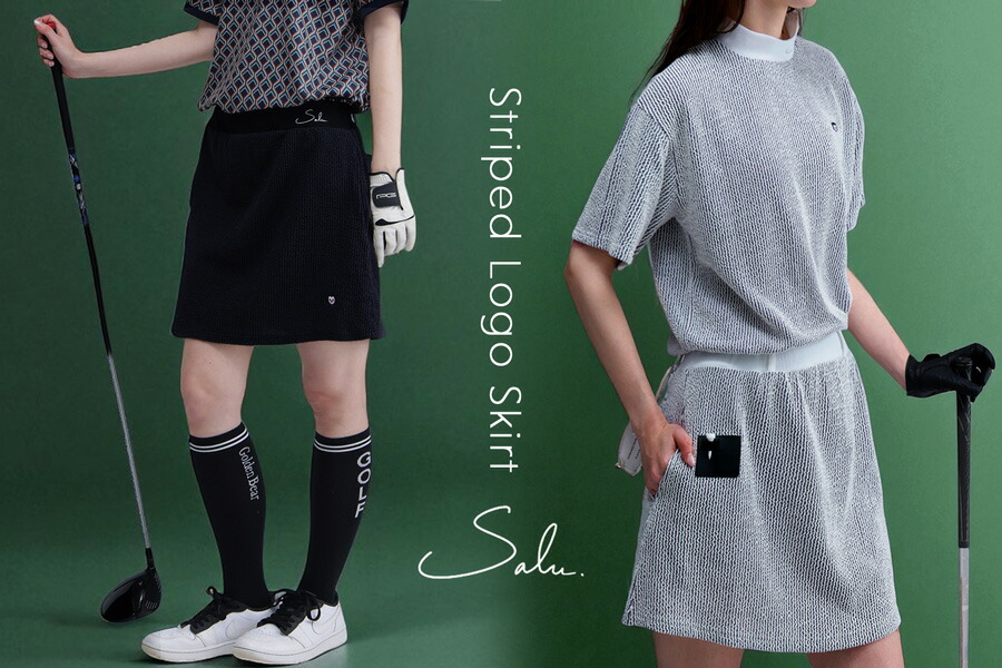 ANTIQUA GOLF×STCH 幾何学柄 開襟トップス メンズ 送料無料