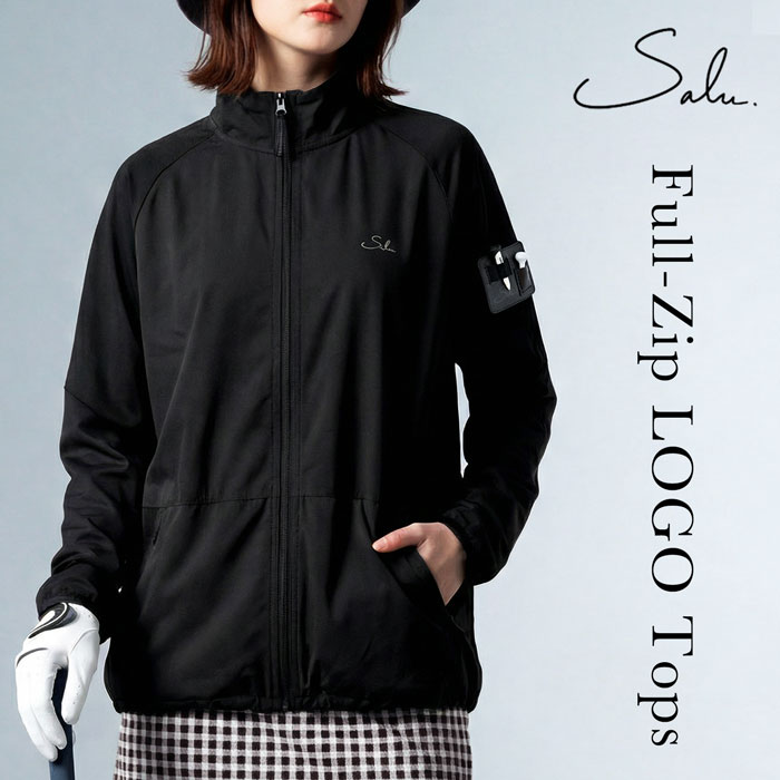 ストレッチ ジップアップ トップス レディース 送料無料・(100)メール