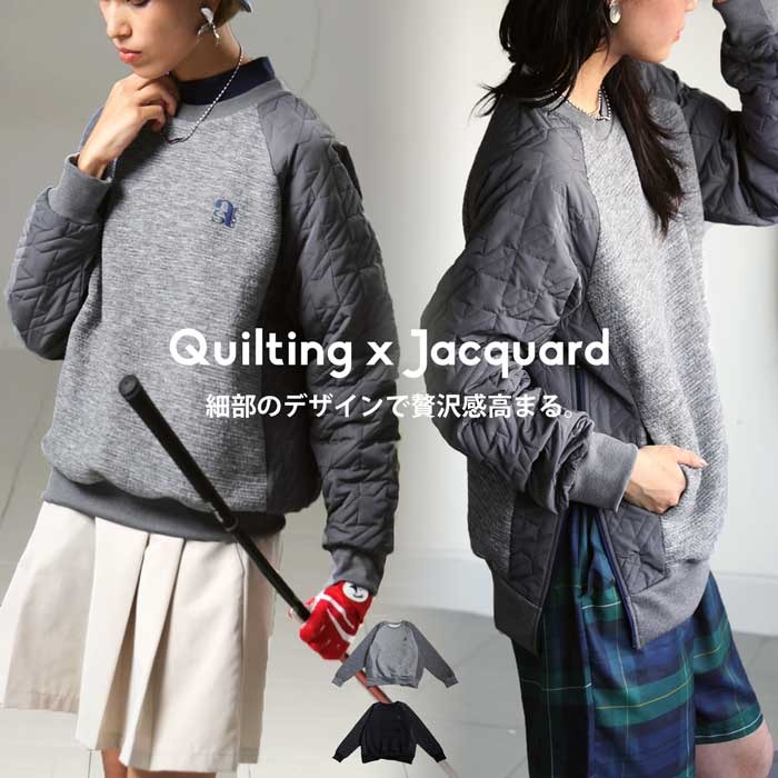 ANTIQUA GOLF×STCH トップス レディース 