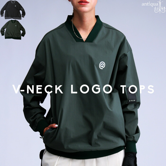 【新品未使用】ANTIQUA GOLF×STCH トップス ANTIQUA GOLF×STCH トップス レディース 送料無料・(500)メール